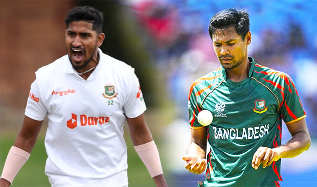 ছবি: মুস্তাফিজুর রহমান ও খালেদ আহমেদ